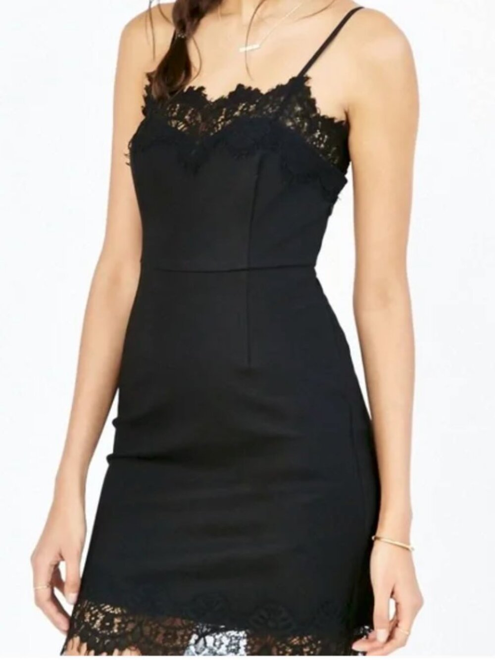 Glamorous Black Shift Dress S
